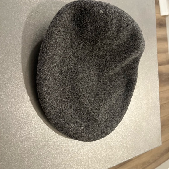 Men’s 504 Kangol Grey Wool Newsboy Hat - Picture 3 of 4